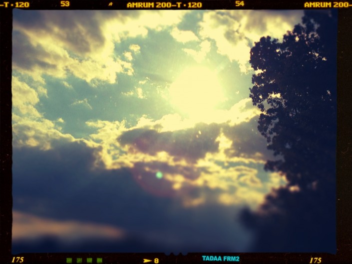 Sun Though Clouds: Washington DC