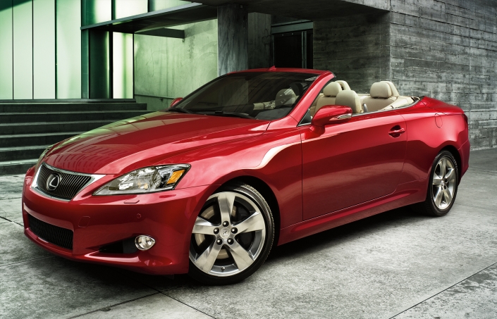 Lexus IS Red Before